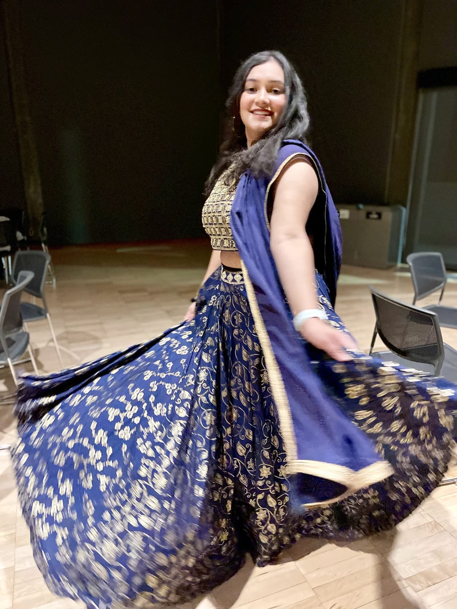 Amish Jain is both a business student and dancer.
