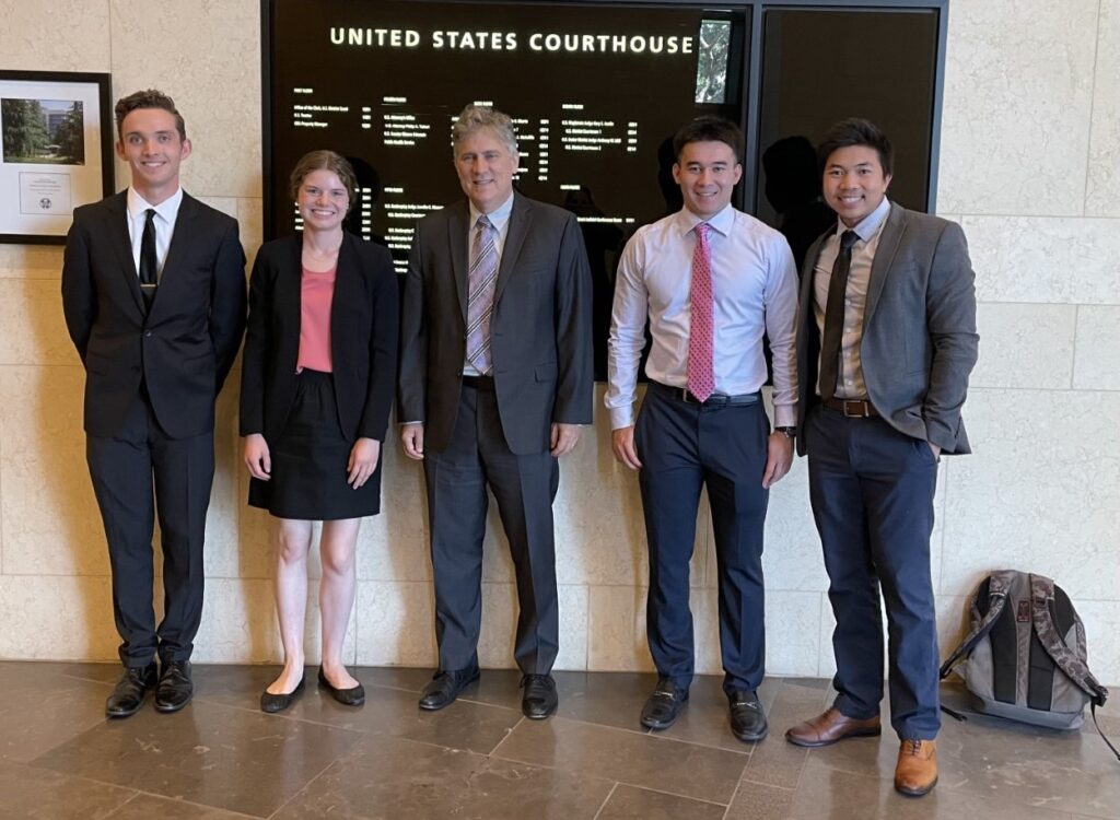 Several LITC students recently went to the U.S. Tax Court in Fresno.