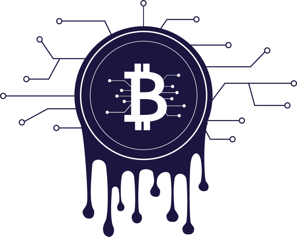 Cryptocurrency graphic