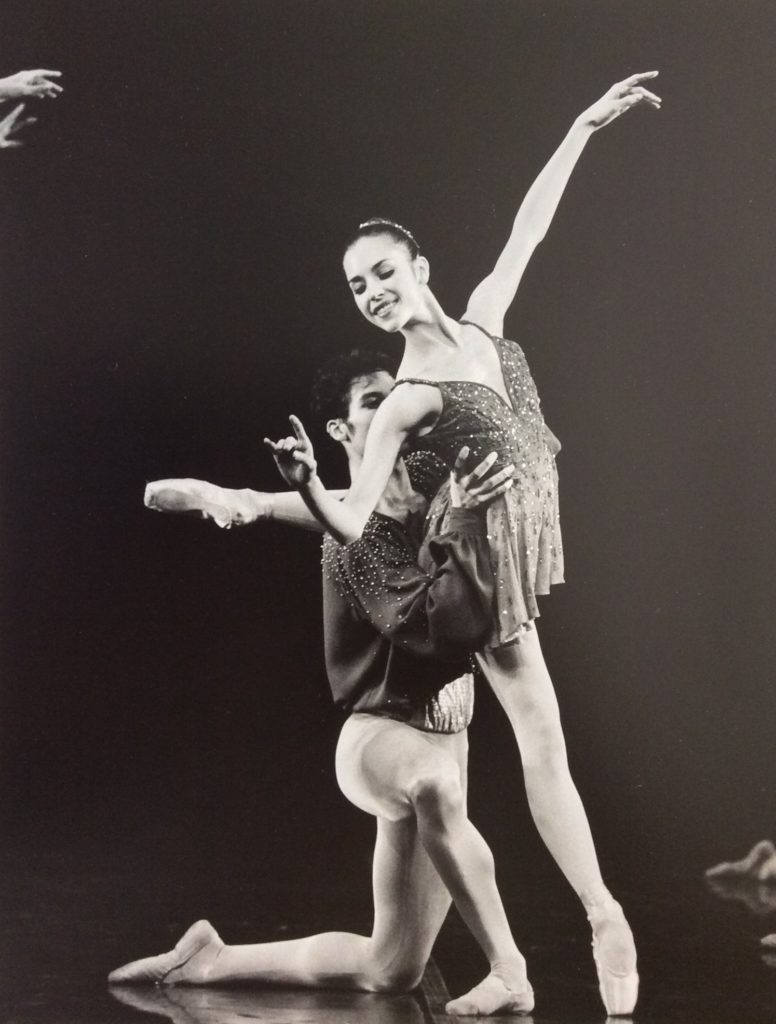 Katya Vasilaky dancing with the San Francisco Ballet.