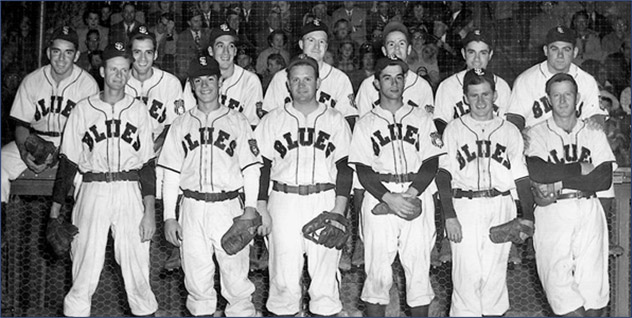 Portrait of the San Luis Obispo Blues in 1946.