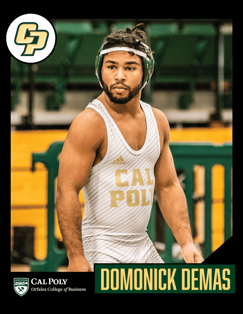 Dom Demas, an All-American wrestler