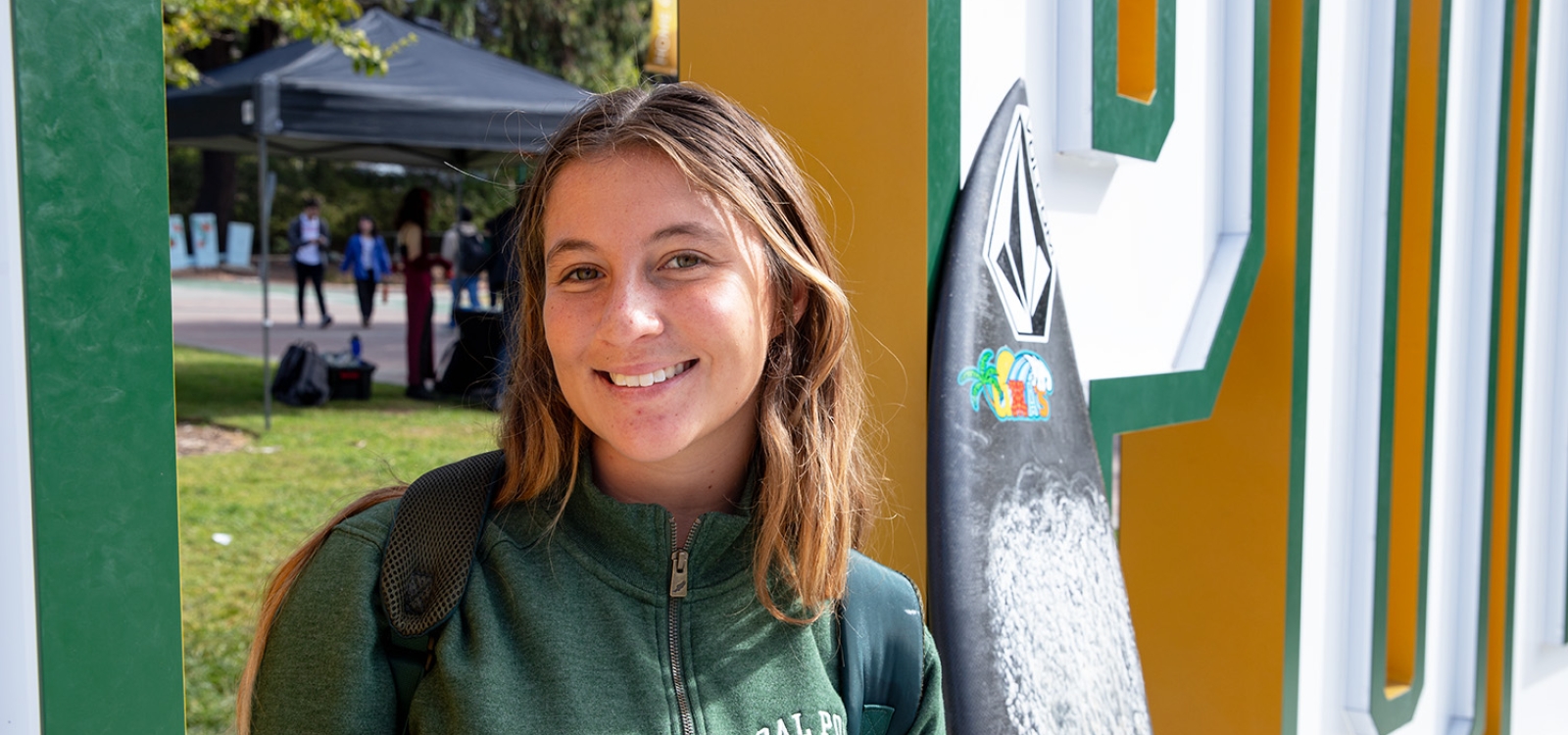 Portrait of surfer Maya Karl
