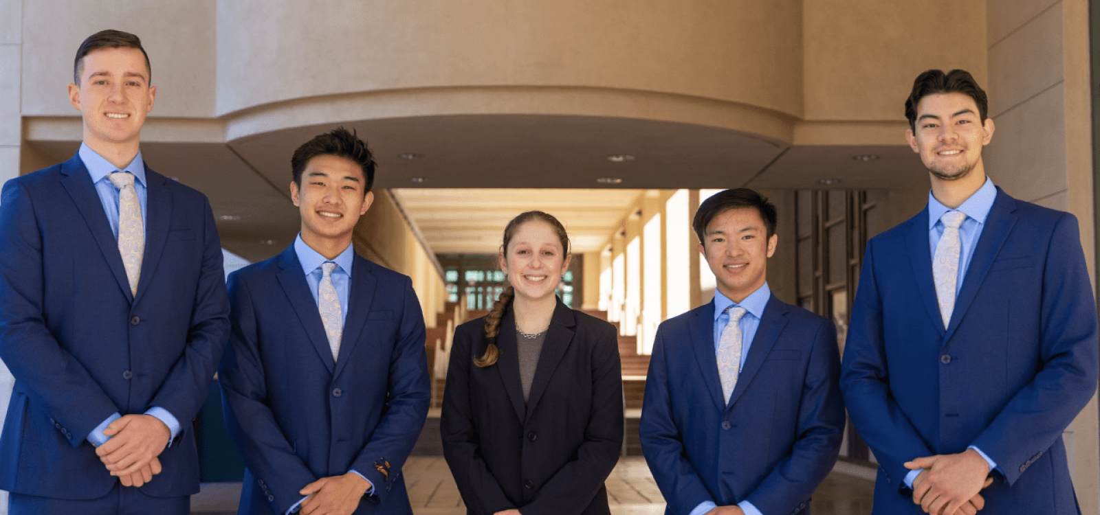 The finance students who participated in the CFA Institute Research Challenge