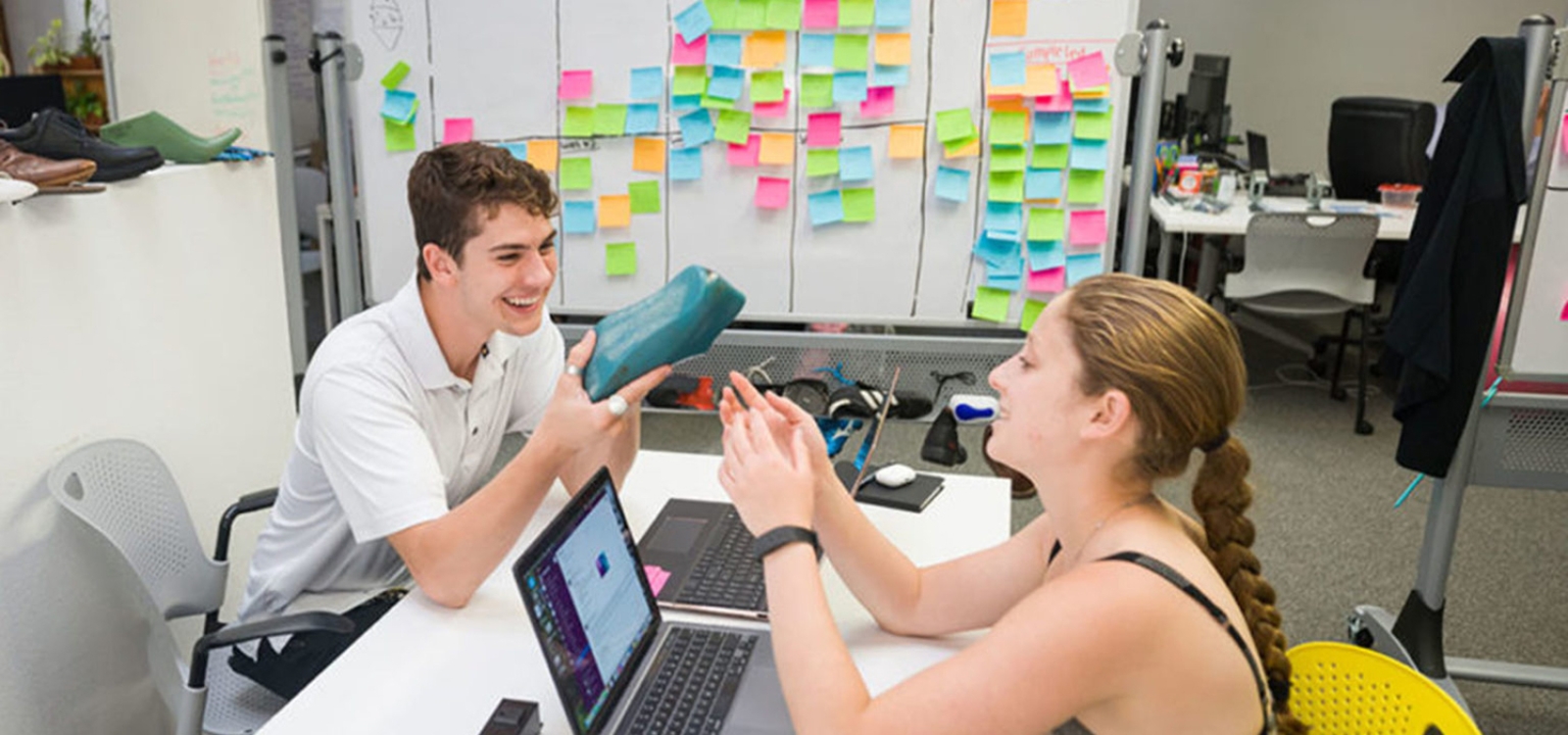 Students at Cal Poly's Center for Innovation and Entrepreneurship