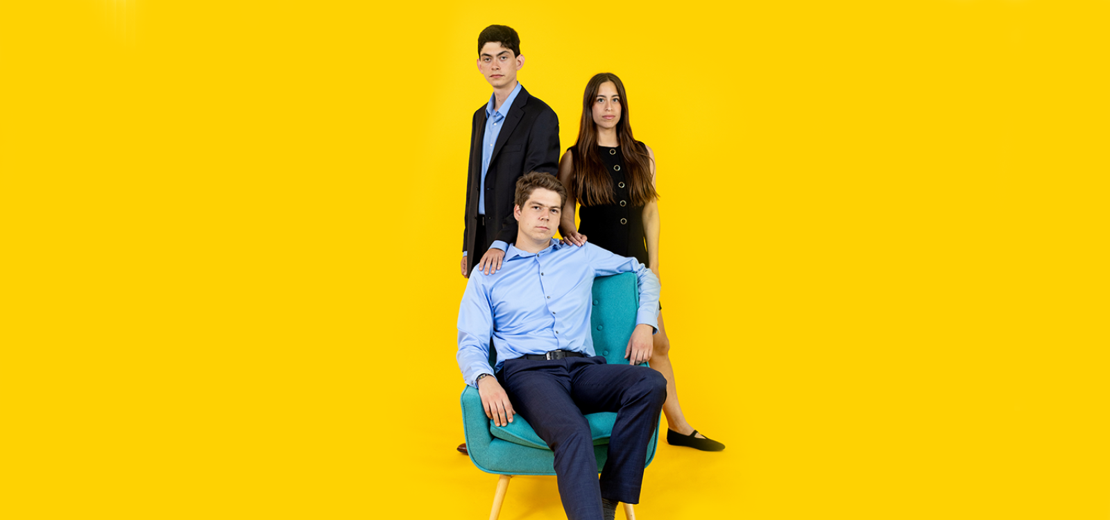 Members of the Preserva startup pose for a portrait