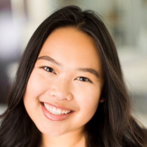 Outdoor portrait of Lauren Lee-Tran