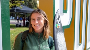 Portrait of surfer Maya Karl