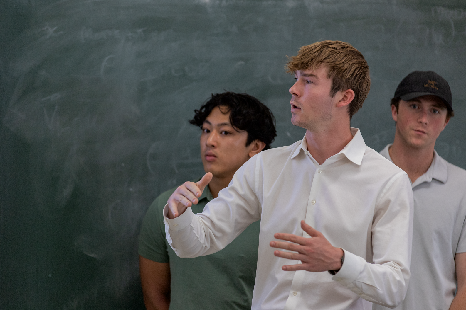 An ITP student discusses his team's capstone project
