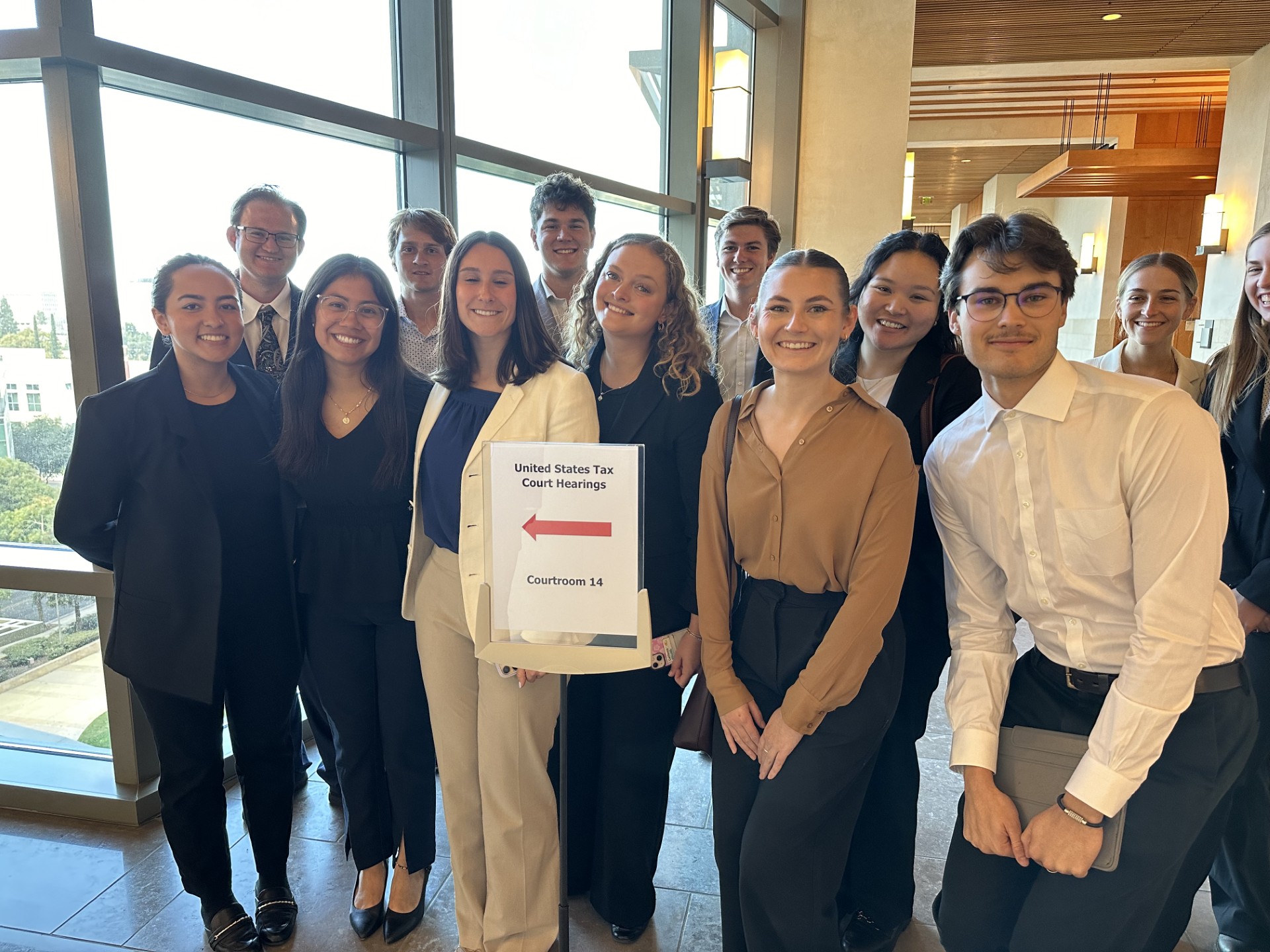 A group of students from the Low Income Taxpayer Clinic