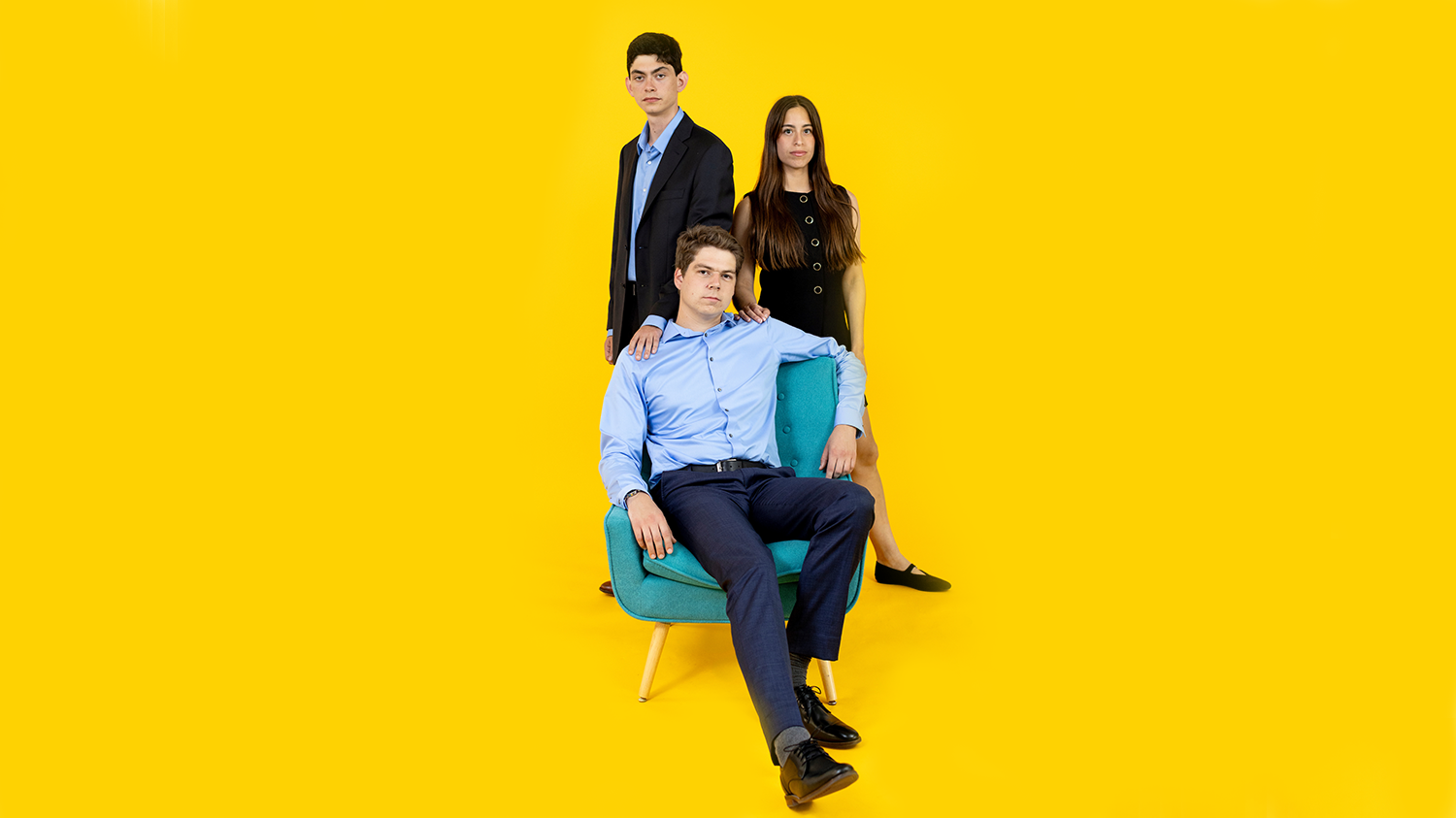 Members of the Preserva startup pose for a portrait